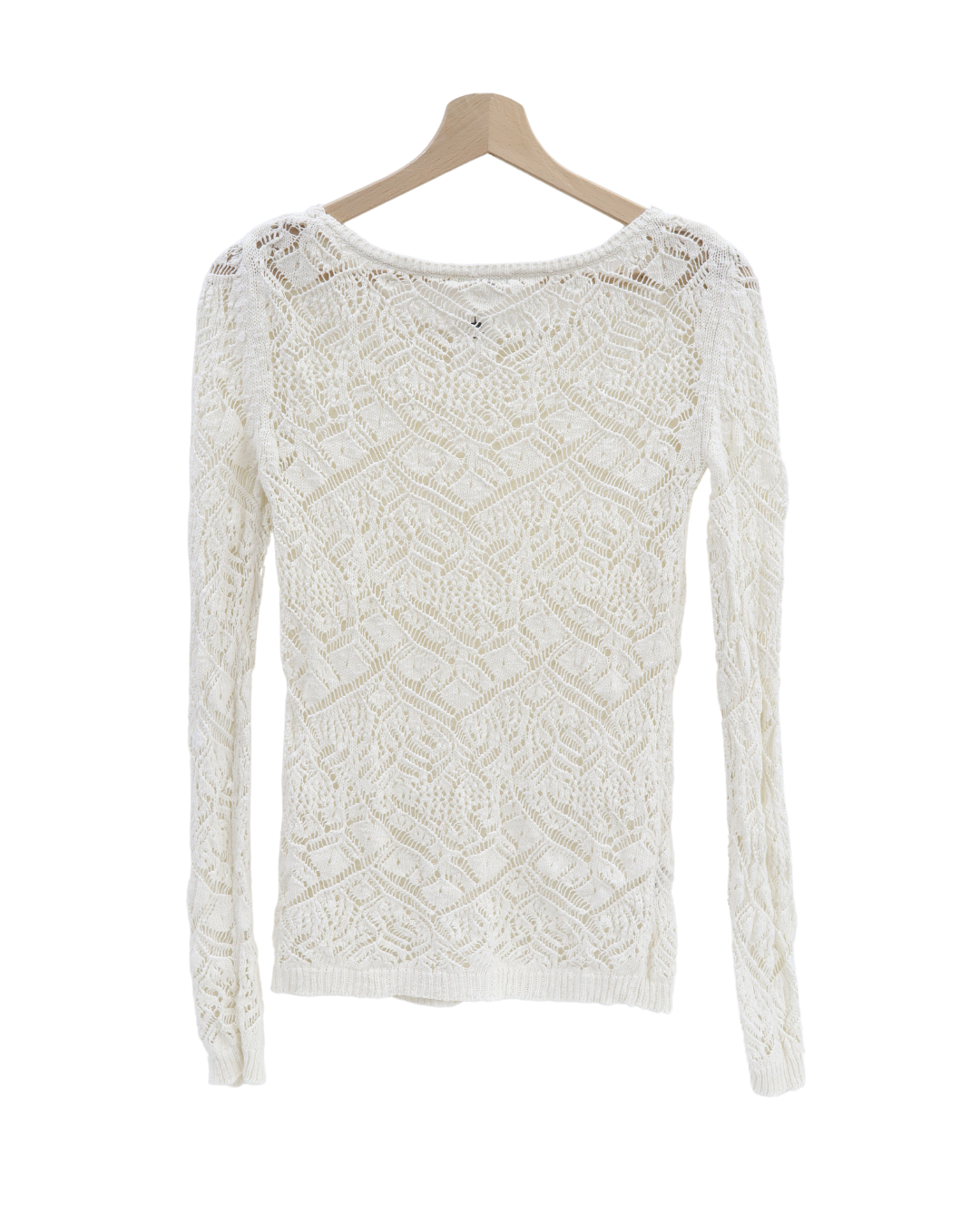 Haut résille blanc cassé - Promod - S