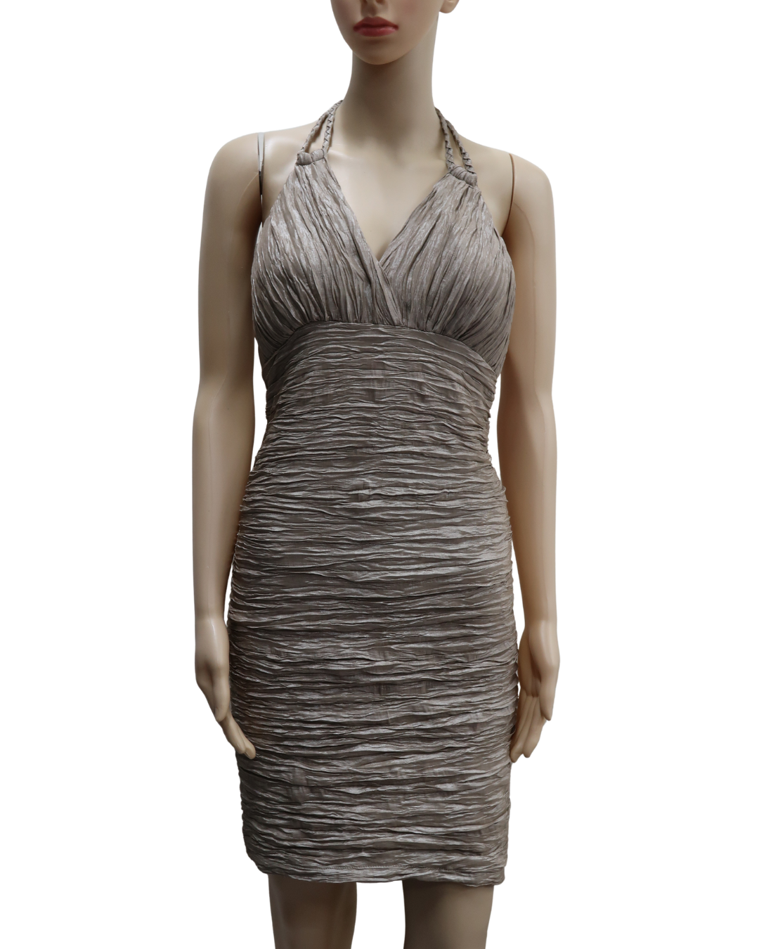 Robe plissée beige - Pink boom - M