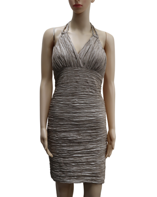 Robe plissée beige - Pink boom - M