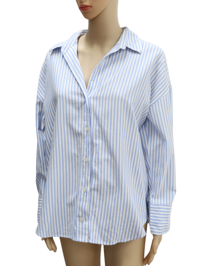 Chemise à rayures - Zara - M