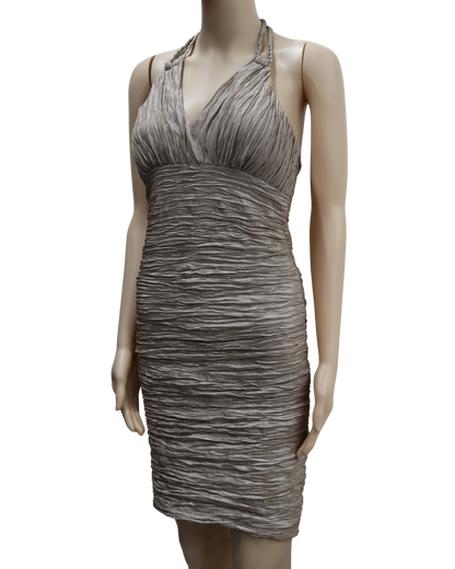 Robe plissée beige - Pink boom - M
