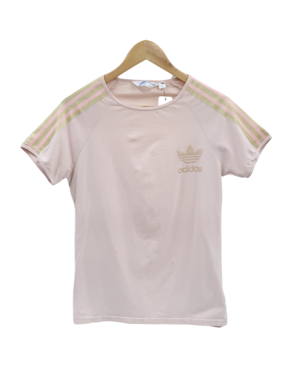 T-shirt rose & doré - Adidas - M/L
