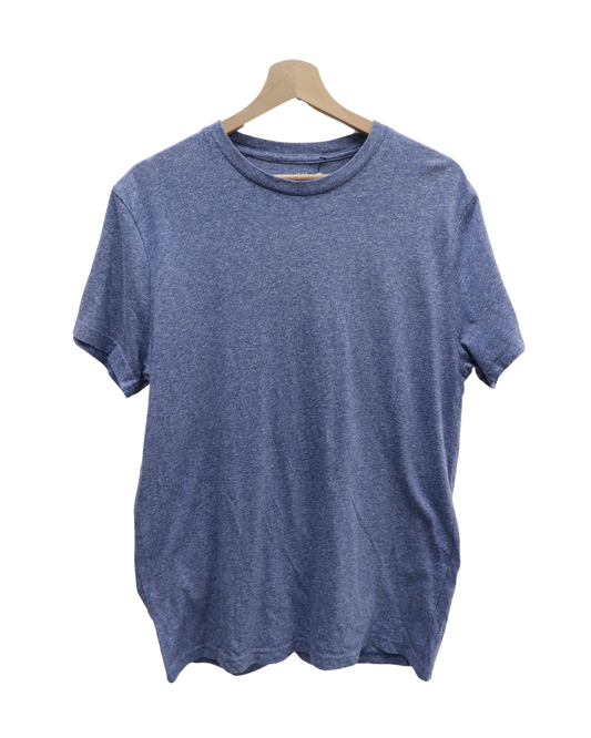 T-shirt bleu chiné - H&M - M