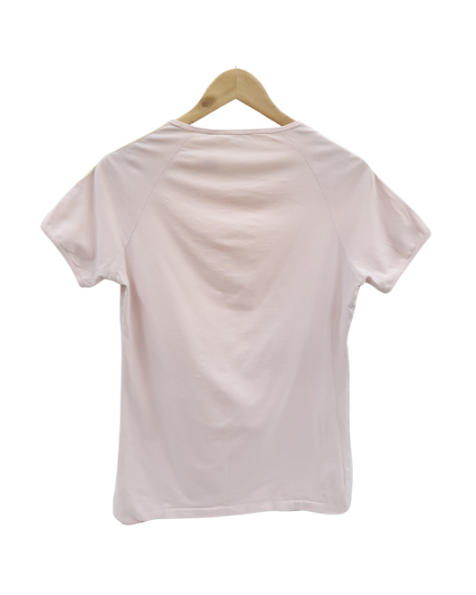 T-shirt rose & doré - Adidas - M/L