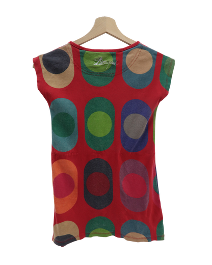 T-shirt rouge à motifs Y2K - Desigual - XS