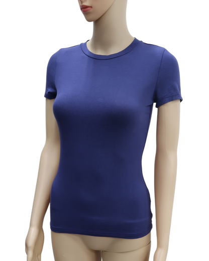 T-shirt bleu - Shein - XS