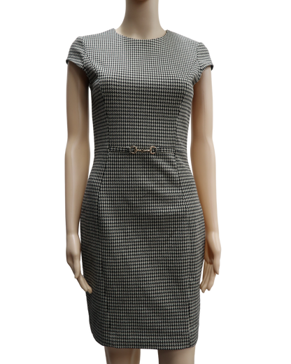 Robe motif prince de galle - H&M - XS