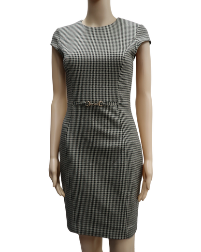 Robe motif prince de galle - H&M - XS
