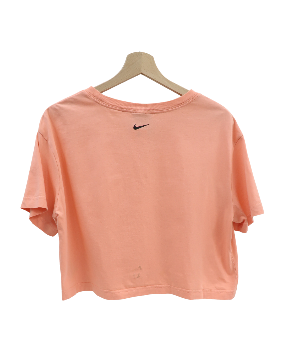 T-shirt crop top rose corail pastel - Nike - M