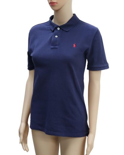 Polo bleu marine - Ralph Lauren - S