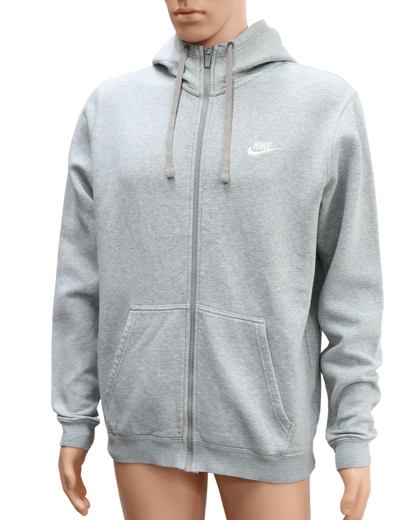 Gilet gris clair à capuche - Nike - M
