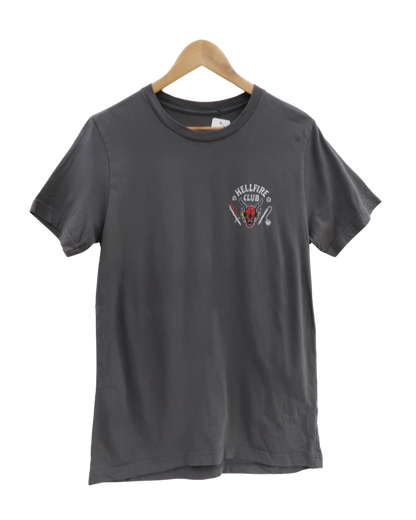T-shirt à manches courtes gris "Hllfire club" - M
