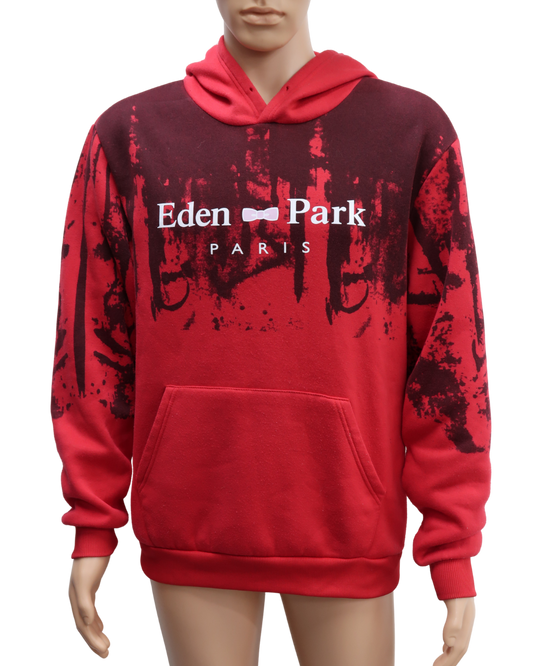 Sweatshirt à capuche rouge - Eden Park - L/XL