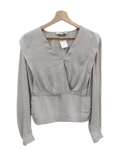 Chemisier cache coeur beige - Morgan - L