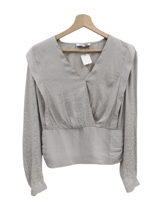 Chemisier cache coeur beige - Morgan - L