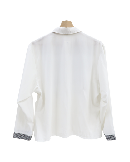 Chemisier vintage blanc - S
