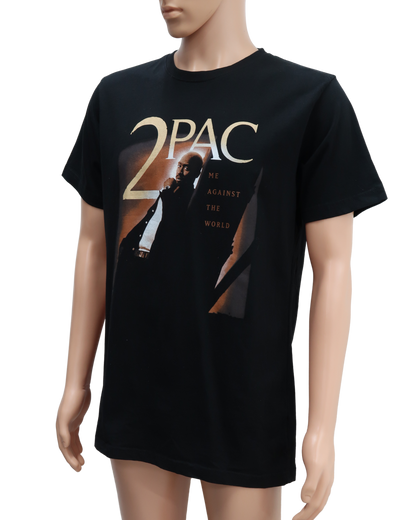 T-shirt noir 2pac - Mister tee X artists - L