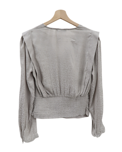 Chemisier cache coeur beige - Morgan - L