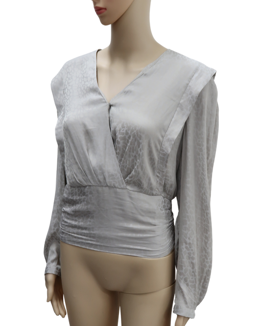 Chemisier cache coeur beige - Morgan - L