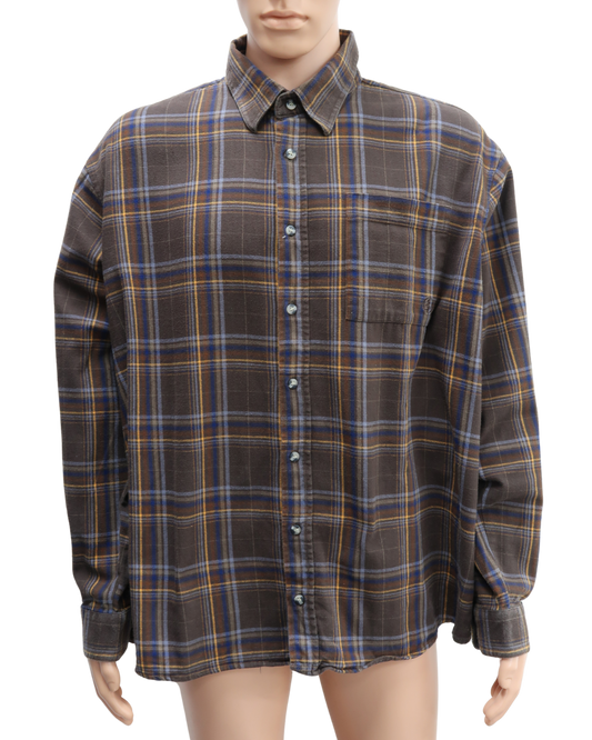 Chemise à manches longues à carreaux - LMA - XXL