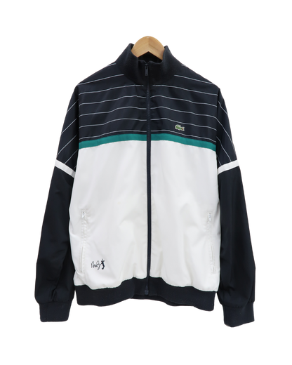 Veste noire, verte et blanche - Lacoste - S