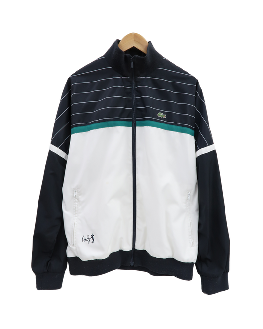 Veste noire, verte et blanche - Lacoste - S