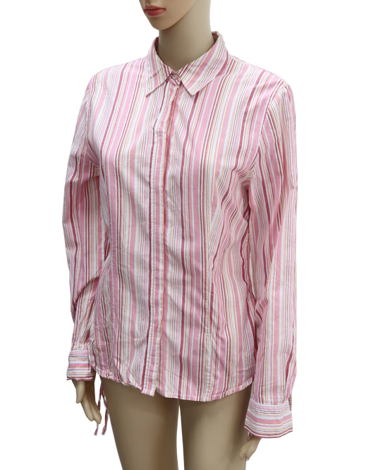 Chemisier rose à rayures - Fashion - S/M