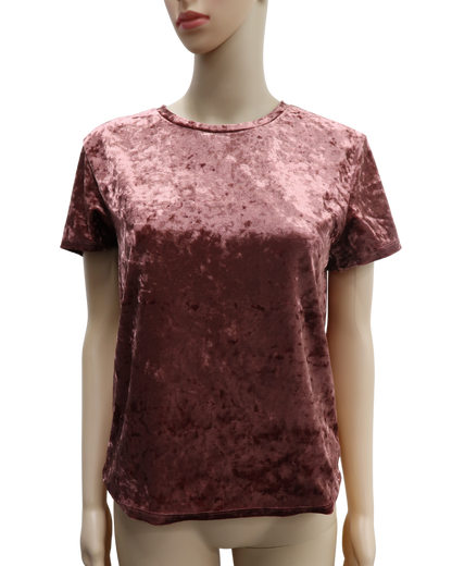 T-shirt en velour rose - FB sister - M/L