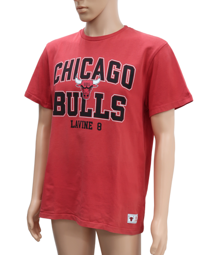 T-shirt rouge chicago Bulls - Primark - L