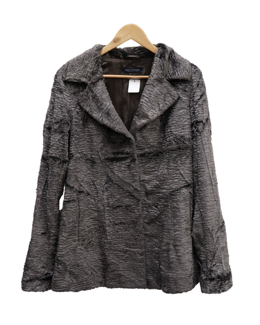 Manteau en fourrure marron foncé - Sixth Sense - XL
