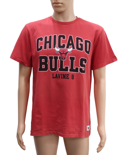 T-shirt rouge chicago Bulls - Primark - L