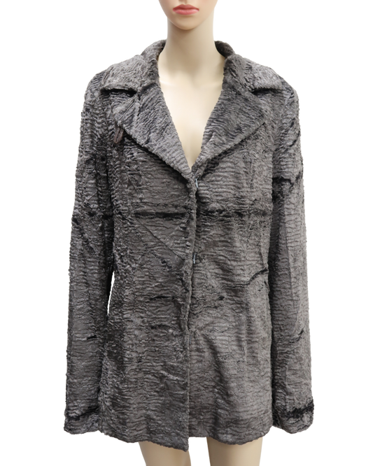 Manteau en fourrure marron foncé - Sixth Sense - XL