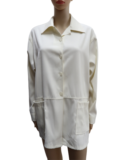 Veste légère blanc cassé - S