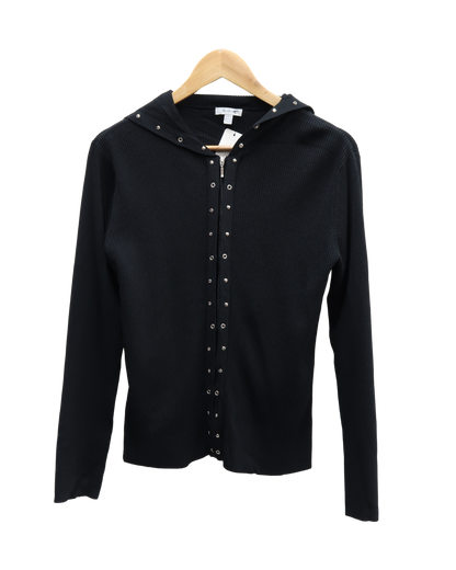 Gilet strié noir - Un Deux Trois - M/L