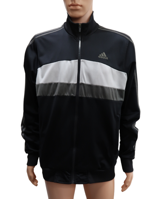 Veste noire & grise - Adidas - M