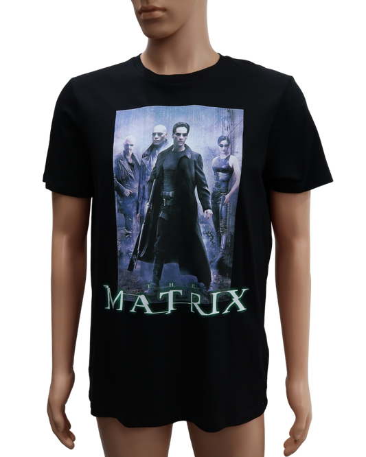 T-shirt noir "Matrix" - XL