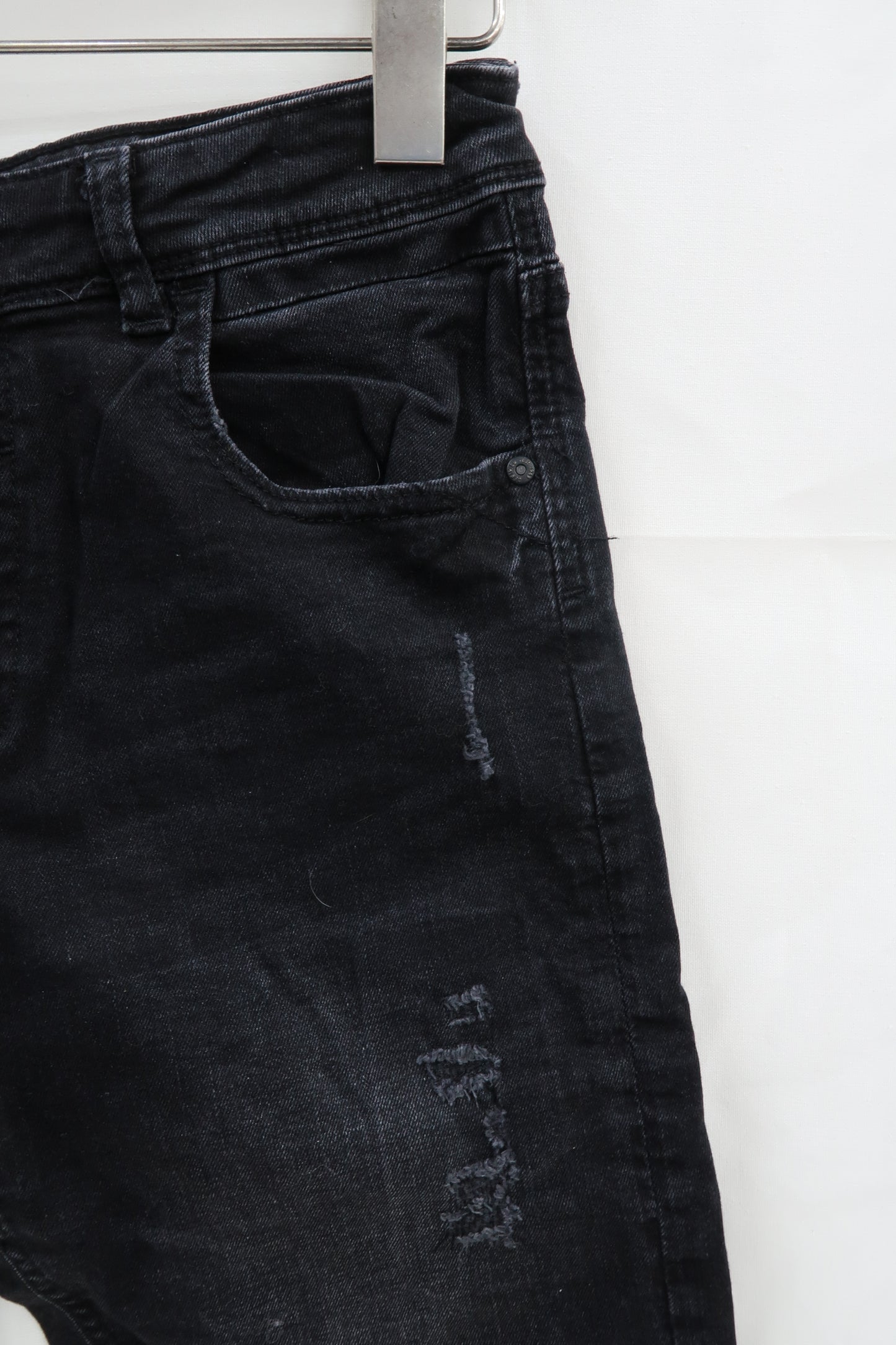 Short noir skinny - Primark - 13/14 ans