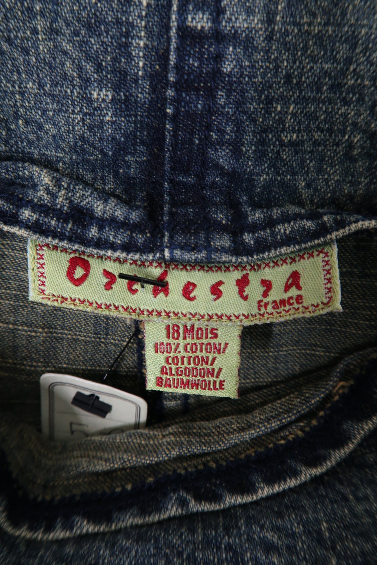 Robe-salopette en jean - Orchestra - 18 mois