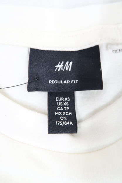 T-shirt blanc snoopy - H&M - XS