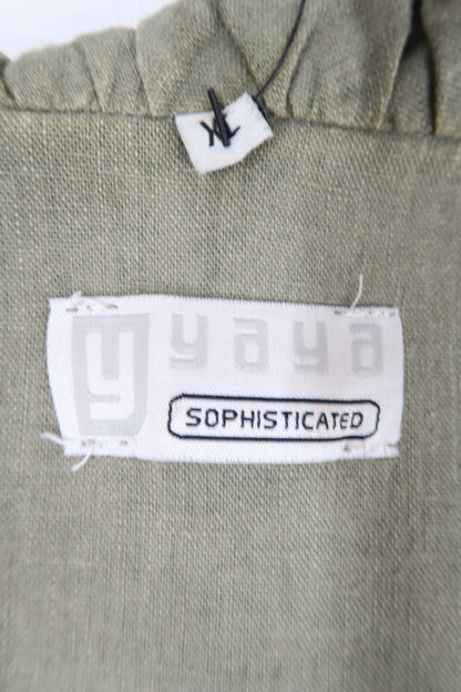 Haut cache-coeur khaki - Yana - XL