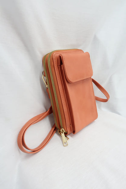 Portefeuille avec un pochette pour téléphone