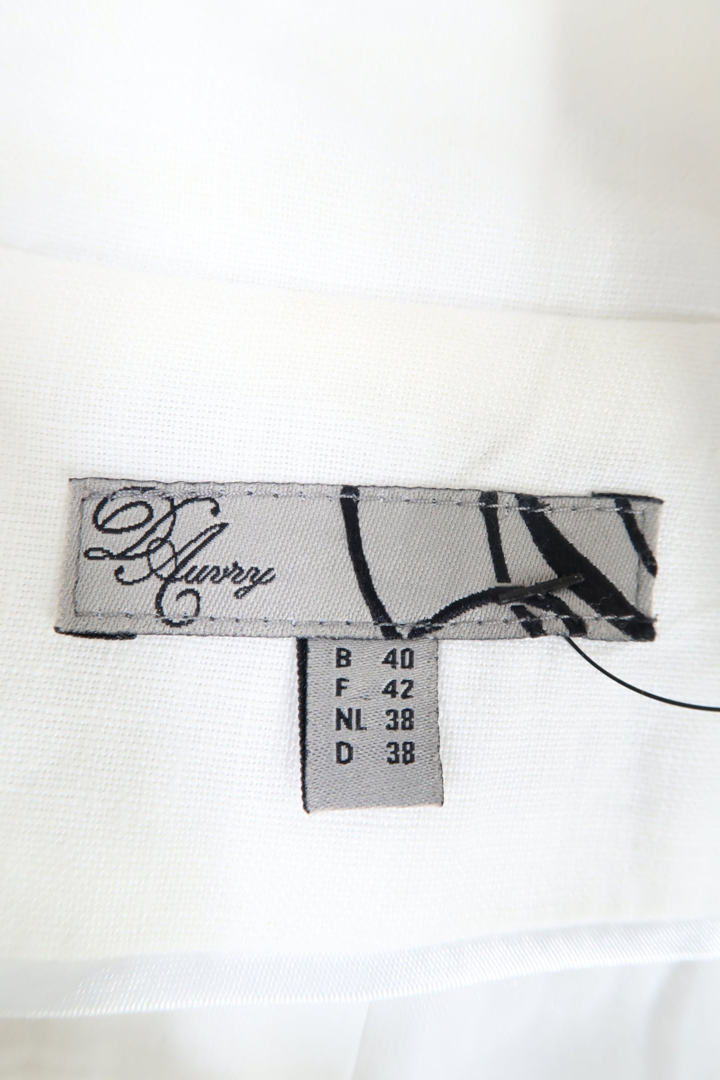 Veste en lin blanc cassé - D.Auvry - M