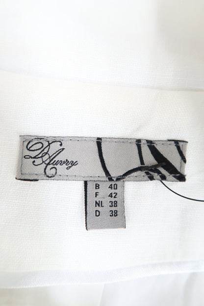 Veste en lin blanc cassé - D.Auvry - M