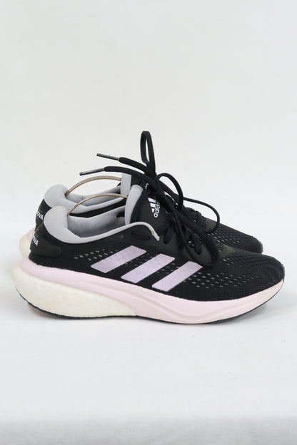 Baskets running noires & roses - Adidas - 38