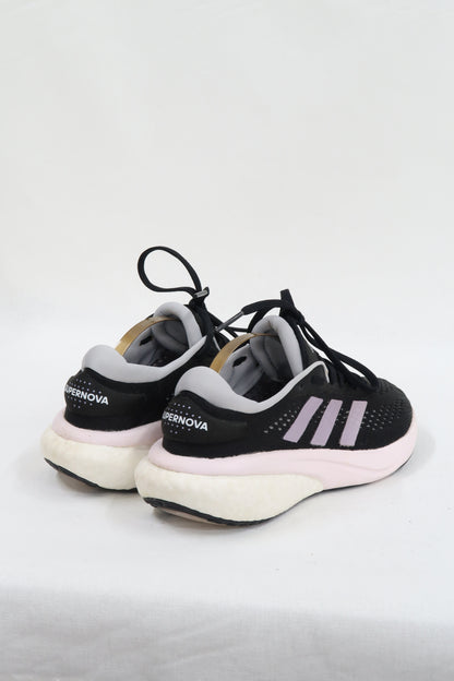 Baskets running noires & roses - Adidas - 38