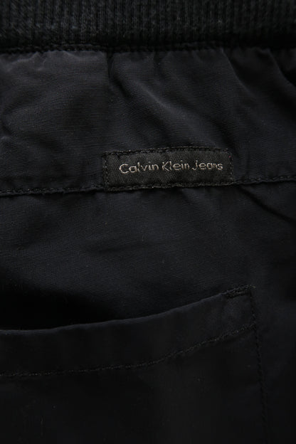 Pantalon parachute noir - Calvin Klein - XS