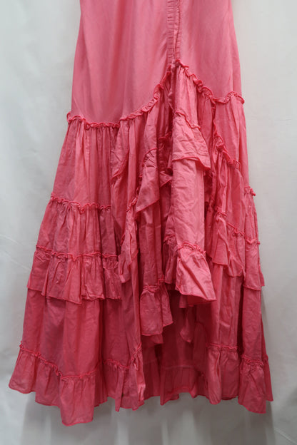 Robe rose à volants - Gasa - M