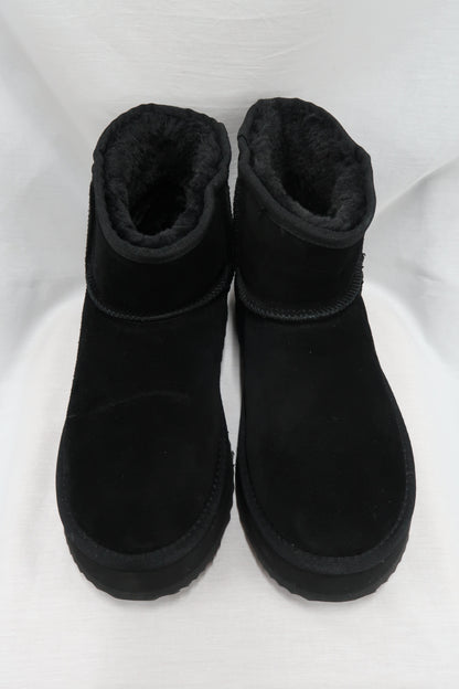 Bottines noires d'hiver - 40