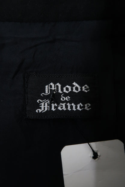 Jupe noire en daim - Mode de France - M