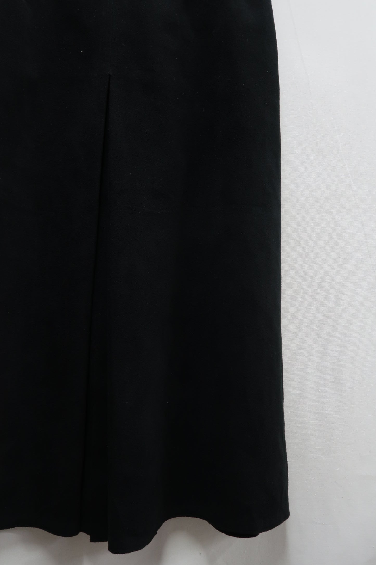 Jupe noire en daim - Mode de France - M
